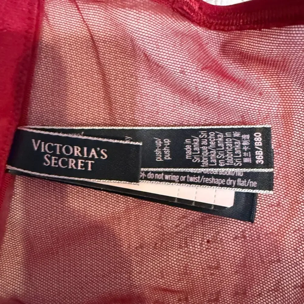 Victoria's Secret 36B Very Sexy Midnight Affair push-up corset BC 3181